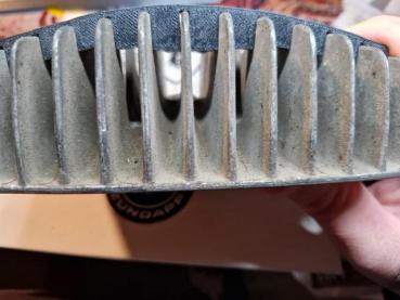 Zündapp Kühlrippen Dämpfungsgummi für den Minitherm Zylinderkopf passend 278-02.129 TPU - VORNE